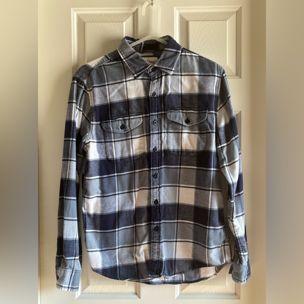 American Eagle Flannel shirt- Boys S
